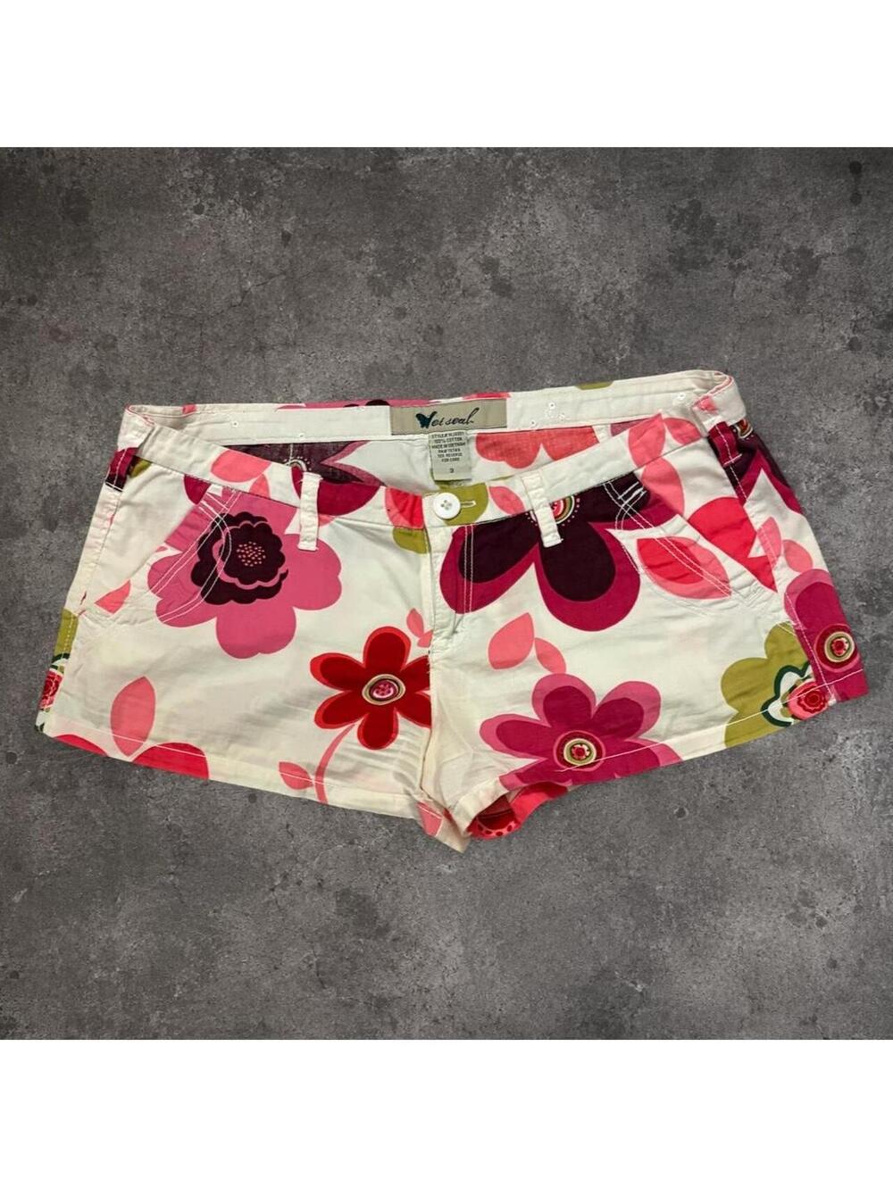 Wet Seal Women's Multi and Pink Shorts